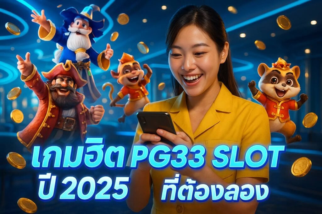 เกมฮิต PG333 SLOT ปี 2025 ที่ต้องลอง