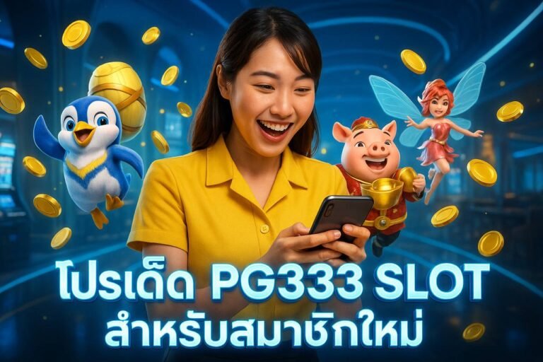 โปรเด็ด PG333 SLOT สำหรับสมาชิกใหม่